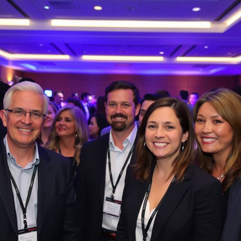 Fotografia de um evento corporativo